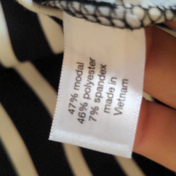 Lane Bryant heavy weight striped T-shirt 22/24 - Picture 3 of 3